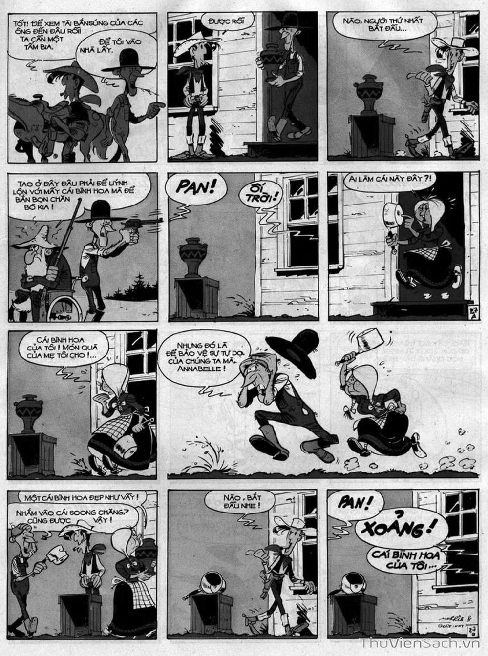 Truyện Tranh Cuộc Phiêu Lưu Kỳ Thú Của Lucky Luke trang 3