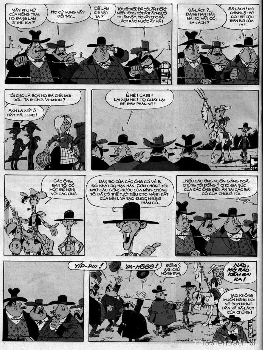 Truyện Tranh Cuộc Phiêu Lưu Kỳ Thú Của Lucky Luke trang 3