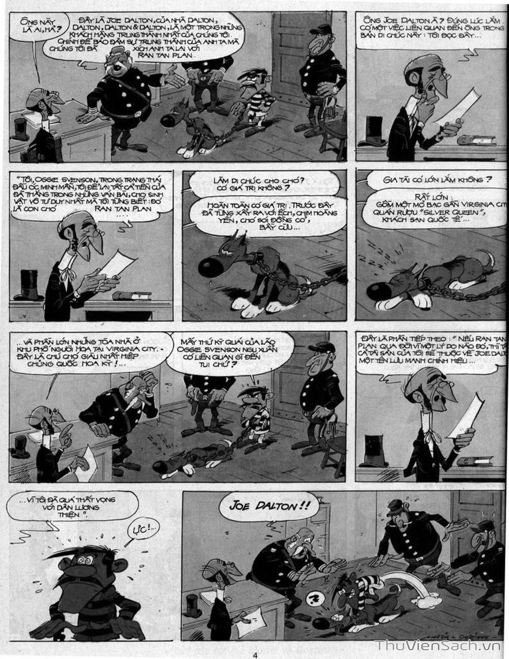 Truyện Tranh Cuộc Phiêu Lưu Kỳ Thú Của Lucky Luke trang 3