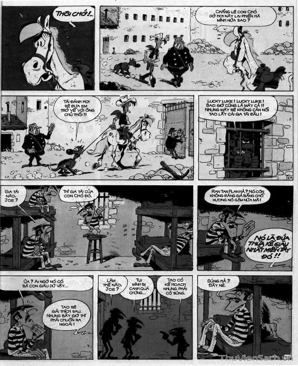 Truyện Tranh Cuộc Phiêu Lưu Kỳ Thú Của Lucky Luke trang 3