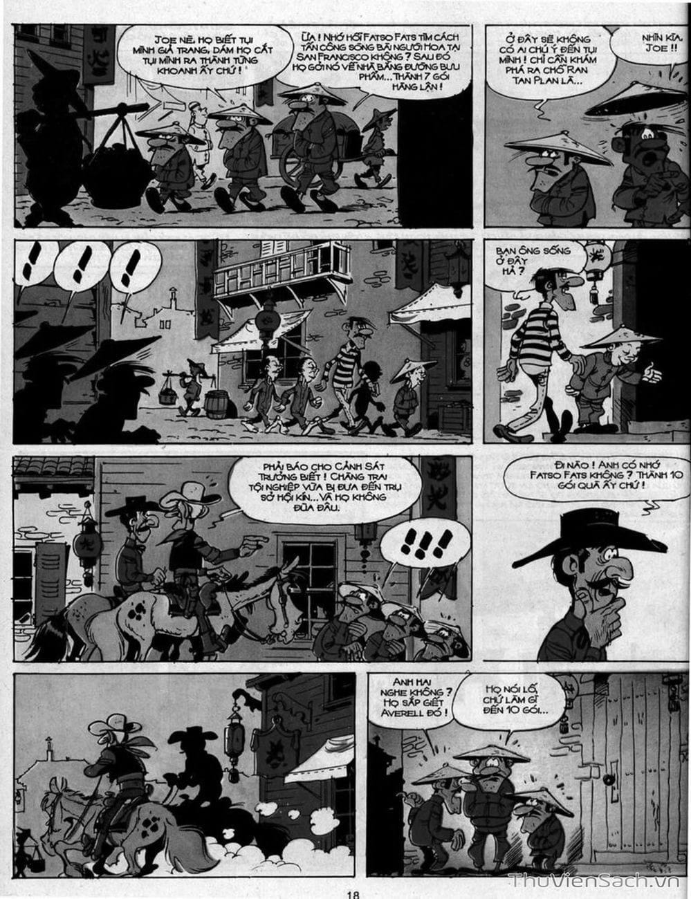 Truyện Tranh Cuộc Phiêu Lưu Kỳ Thú Của Lucky Luke trang 3
