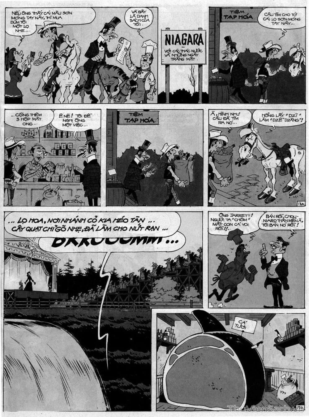 Truyện Tranh Cuộc Phiêu Lưu Kỳ Thú Của Lucky Luke trang 3