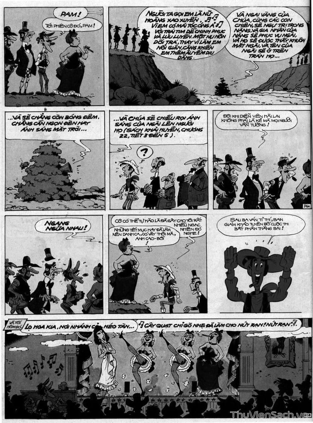 Truyện Tranh Cuộc Phiêu Lưu Kỳ Thú Của Lucky Luke trang 3