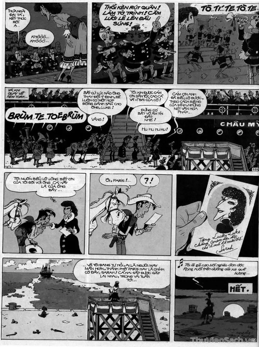 Truyện Tranh Cuộc Phiêu Lưu Kỳ Thú Của Lucky Luke trang 3