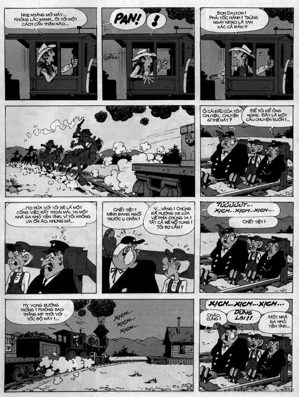 Truyện Tranh Cuộc Phiêu Lưu Kỳ Thú Của Lucky Luke trang 3
