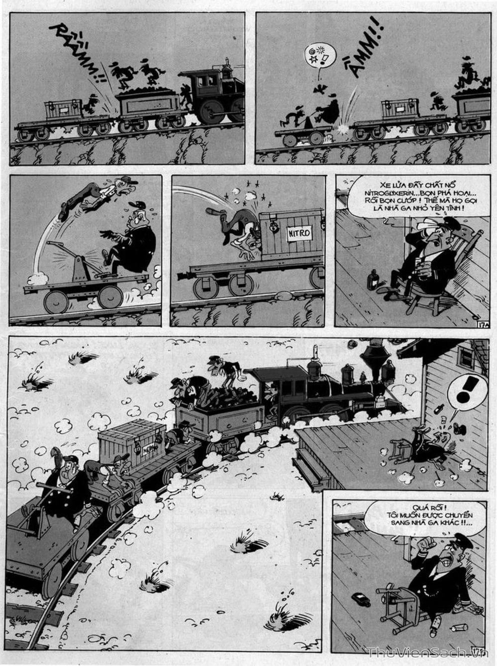 Truyện Tranh Cuộc Phiêu Lưu Kỳ Thú Của Lucky Luke trang 3