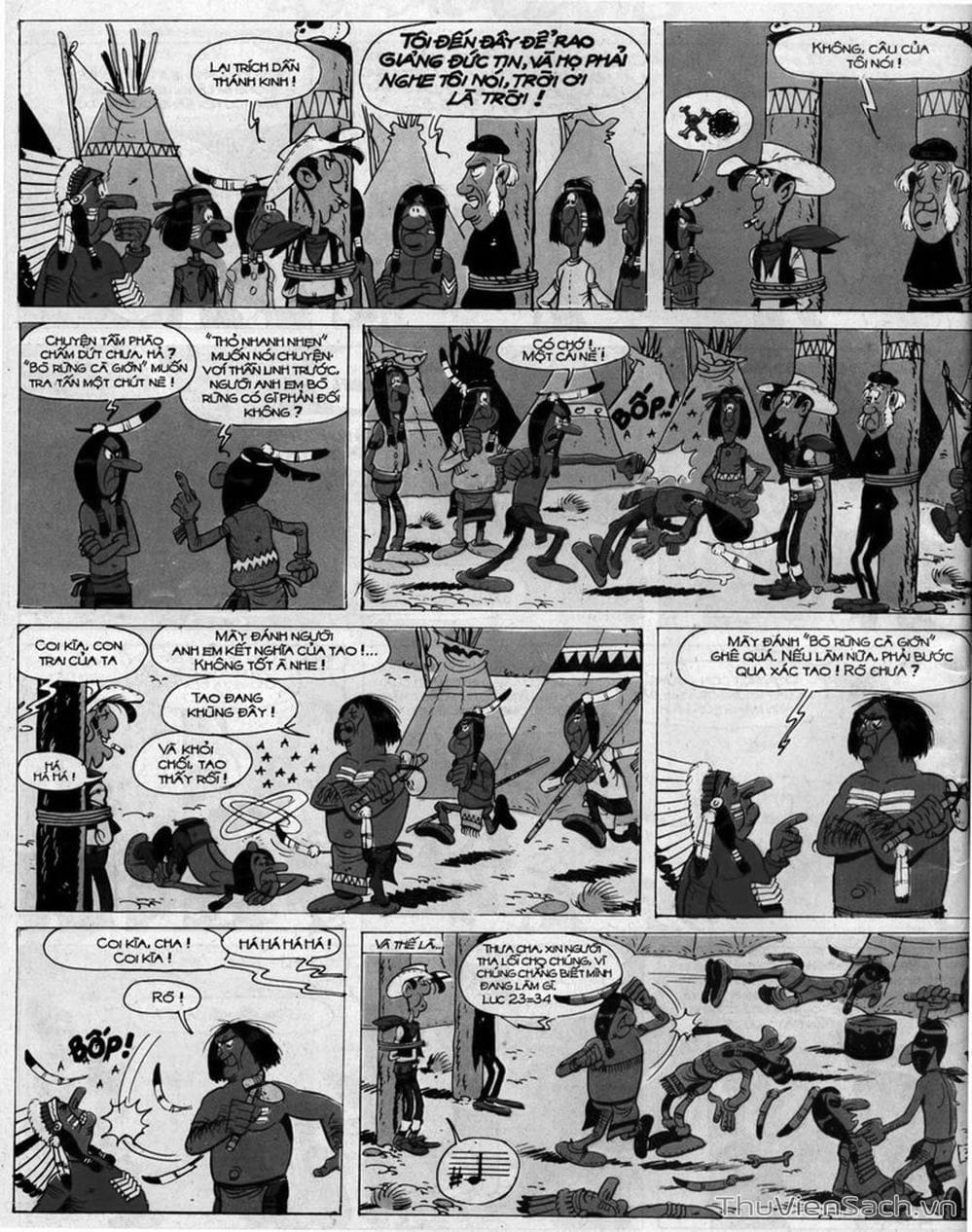 Truyện Tranh Cuộc Phiêu Lưu Kỳ Thú Của Lucky Luke trang 3