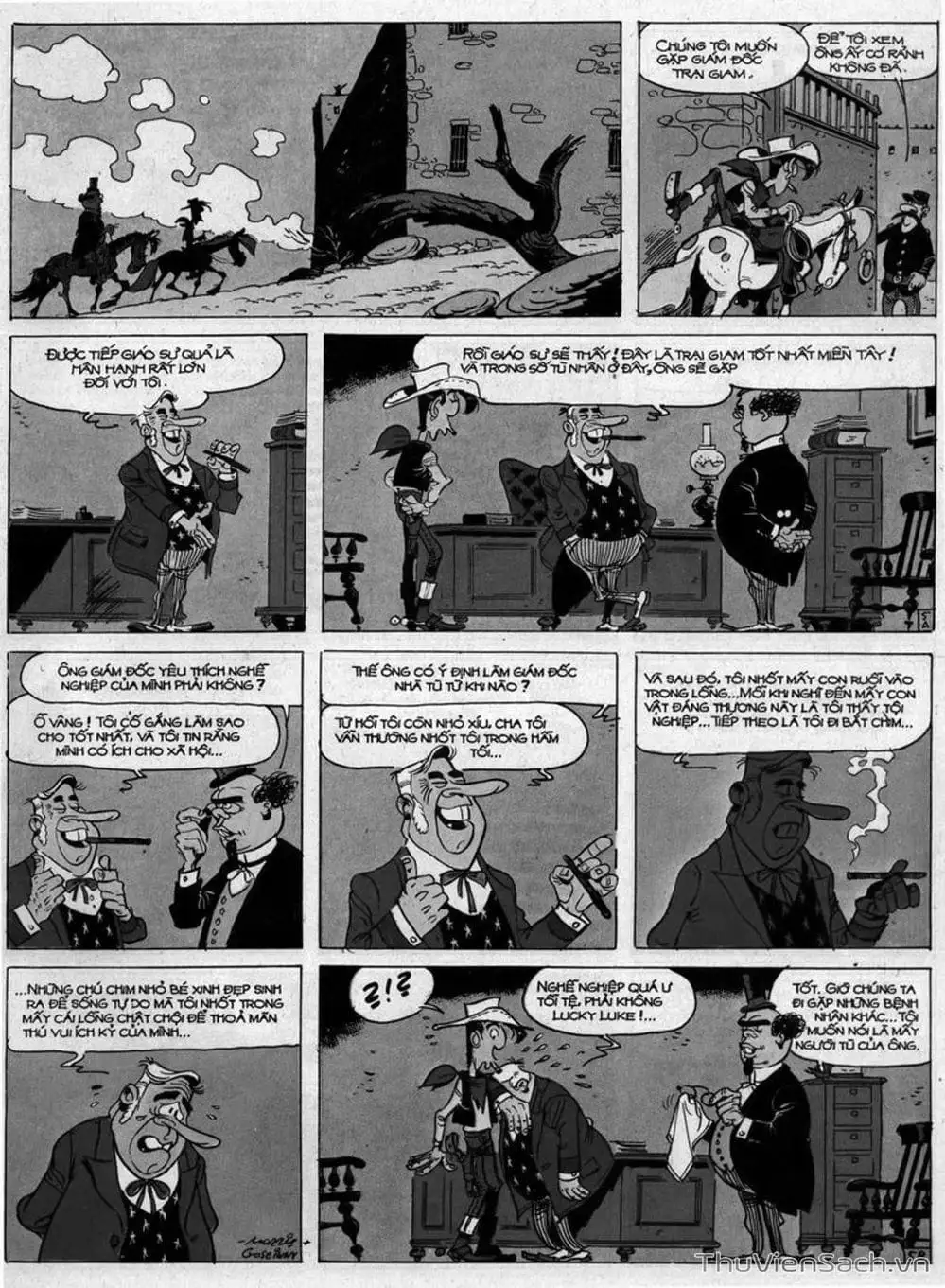 Truyện Tranh Cuộc Phiêu Lưu Kỳ Thú Của Lucky Luke trang 3