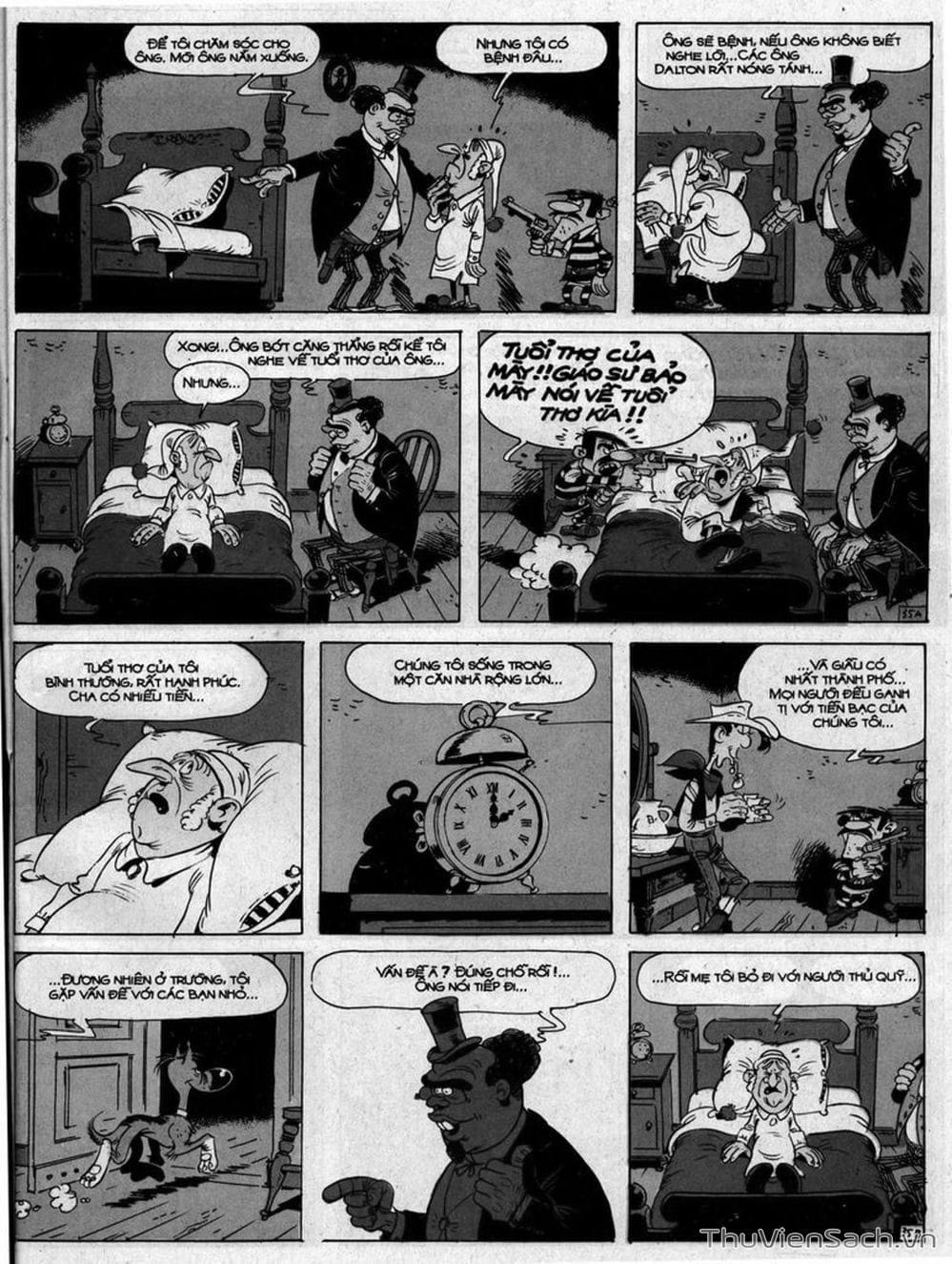 Truyện Tranh Cuộc Phiêu Lưu Kỳ Thú Của Lucky Luke trang 3