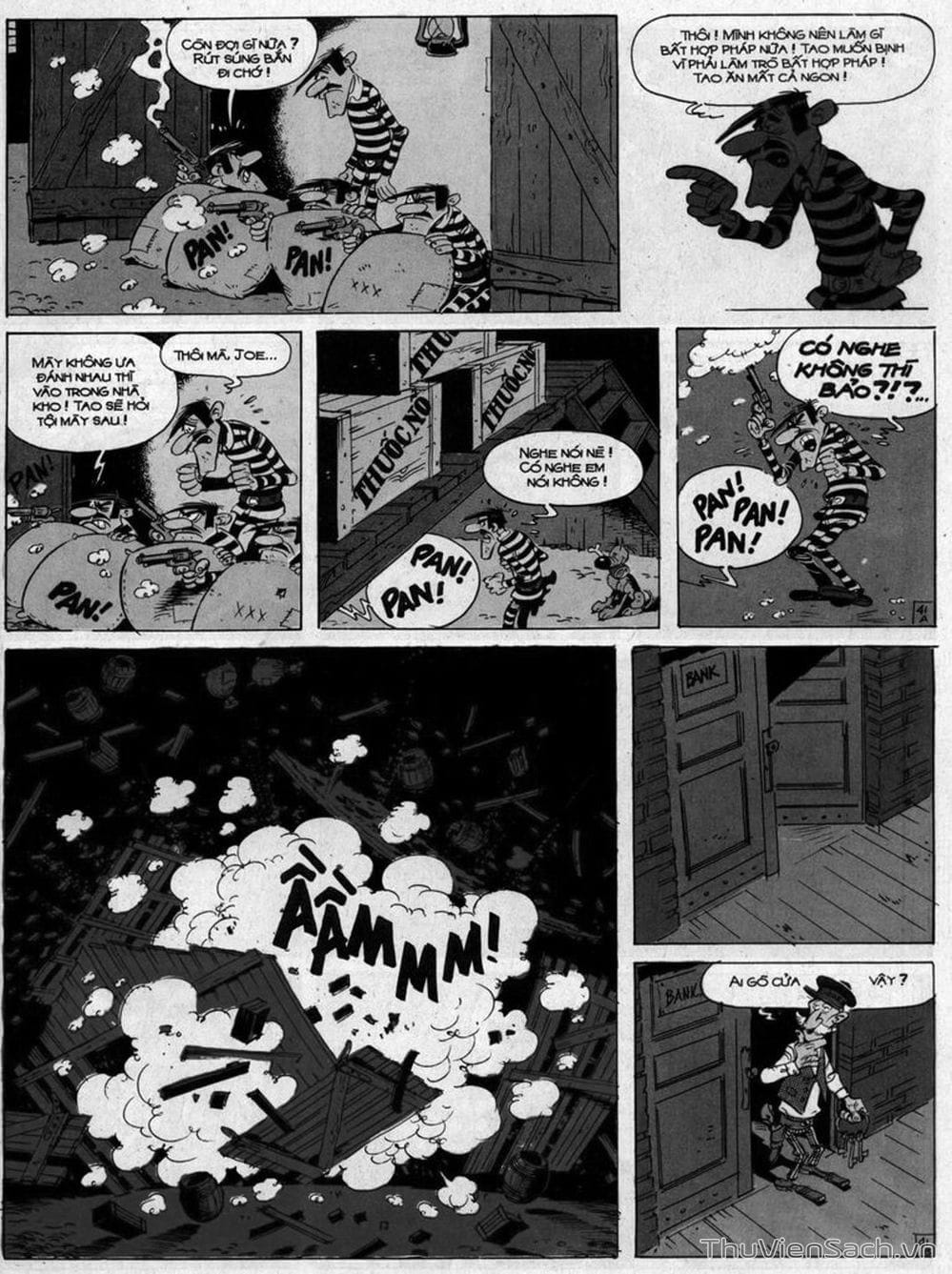 Truyện Tranh Cuộc Phiêu Lưu Kỳ Thú Của Lucky Luke trang 3