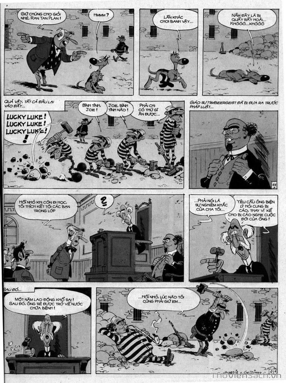 Truyện Tranh Cuộc Phiêu Lưu Kỳ Thú Của Lucky Luke trang 3