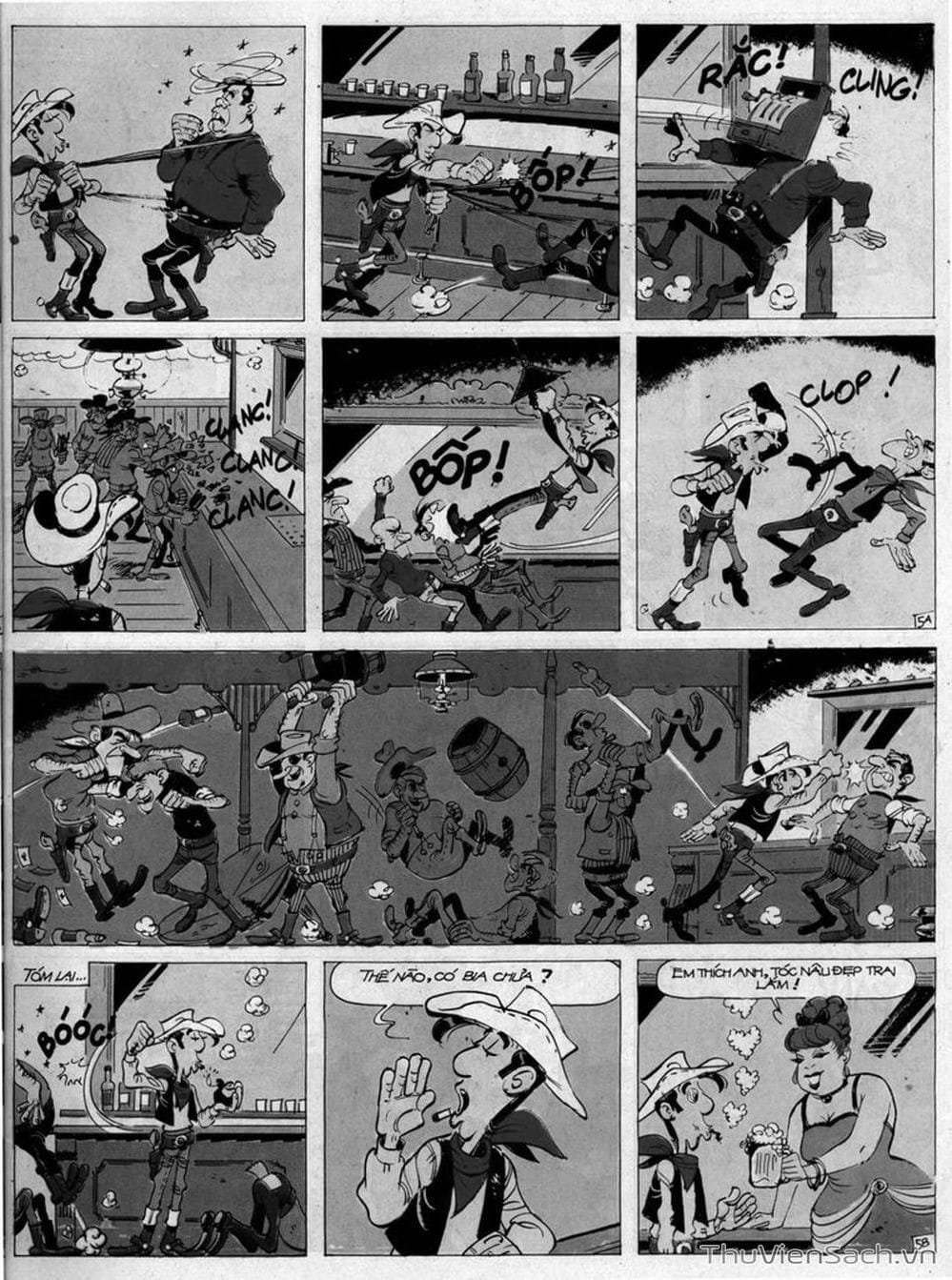 Truyện Tranh Cuộc Phiêu Lưu Kỳ Thú Của Lucky Luke trang 3