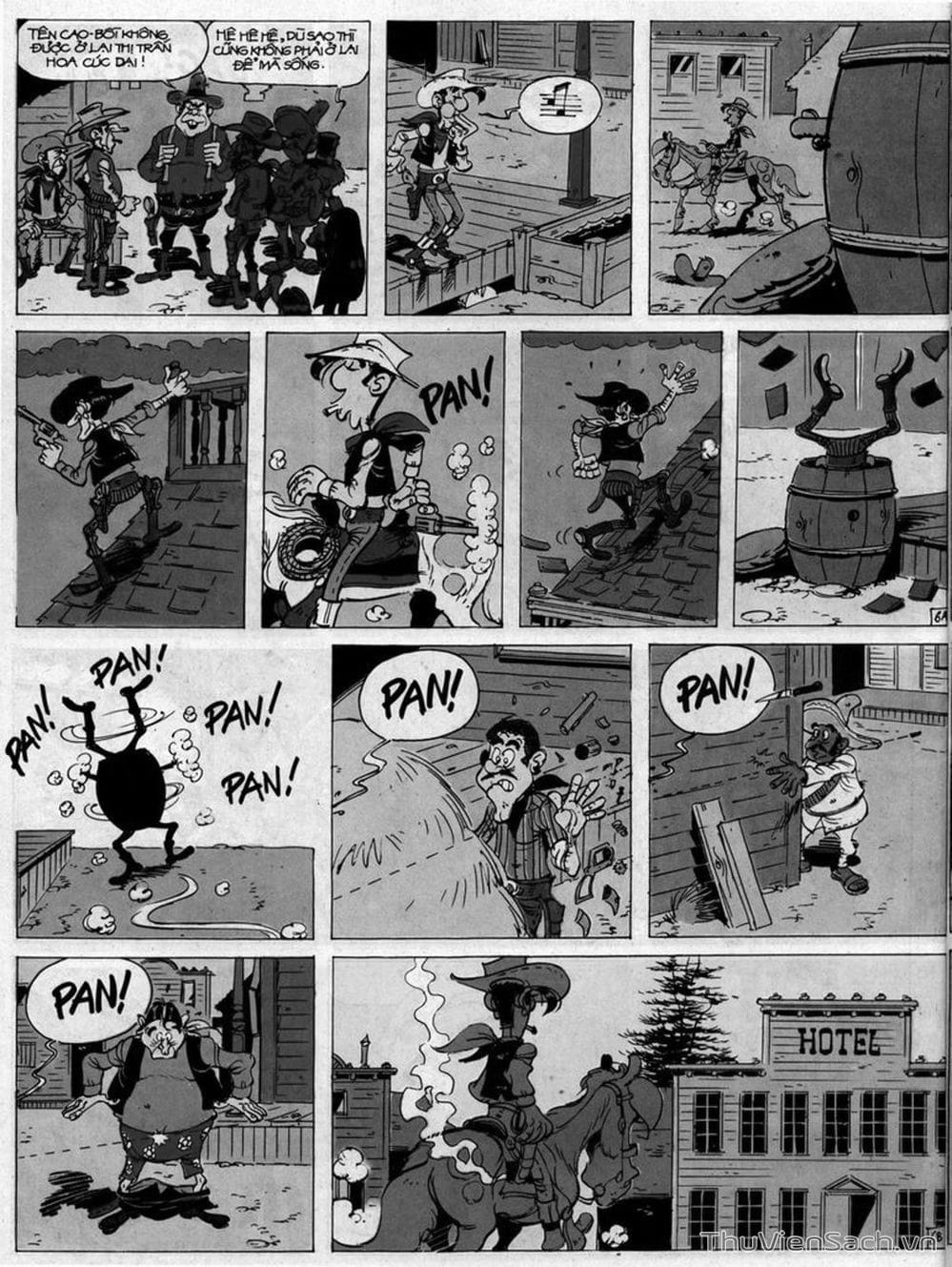 Truyện Tranh Cuộc Phiêu Lưu Kỳ Thú Của Lucky Luke trang 3