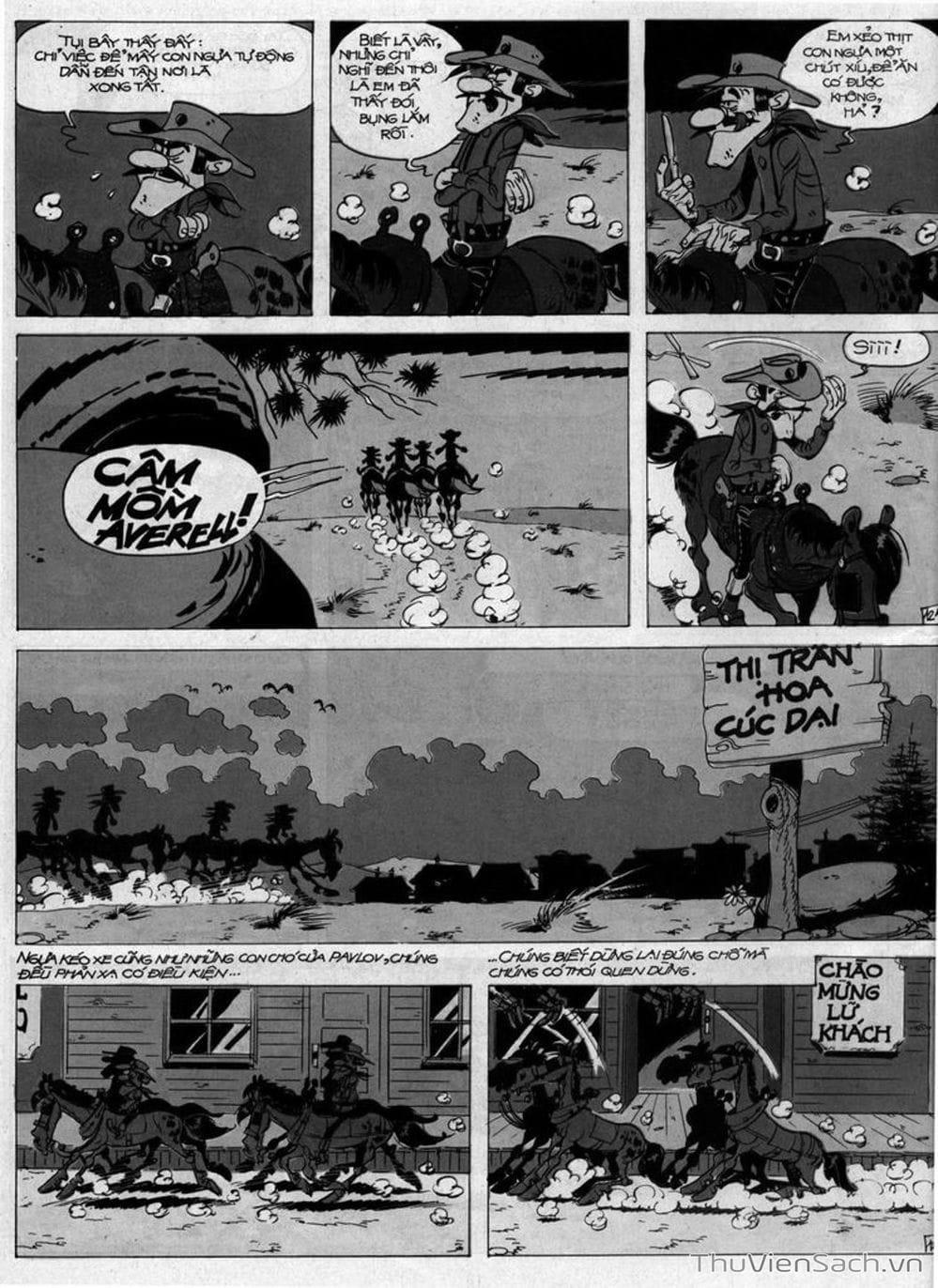 Truyện Tranh Cuộc Phiêu Lưu Kỳ Thú Của Lucky Luke trang 3