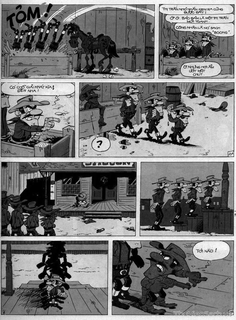 Truyện Tranh Cuộc Phiêu Lưu Kỳ Thú Của Lucky Luke trang 3
