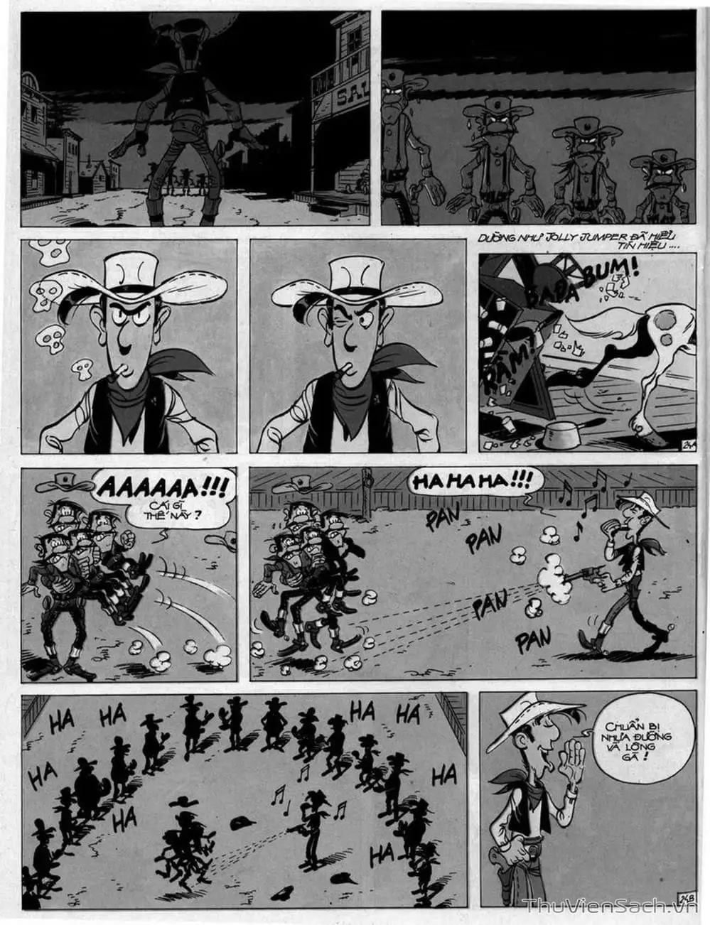 Truyện Tranh Cuộc Phiêu Lưu Kỳ Thú Của Lucky Luke trang 3