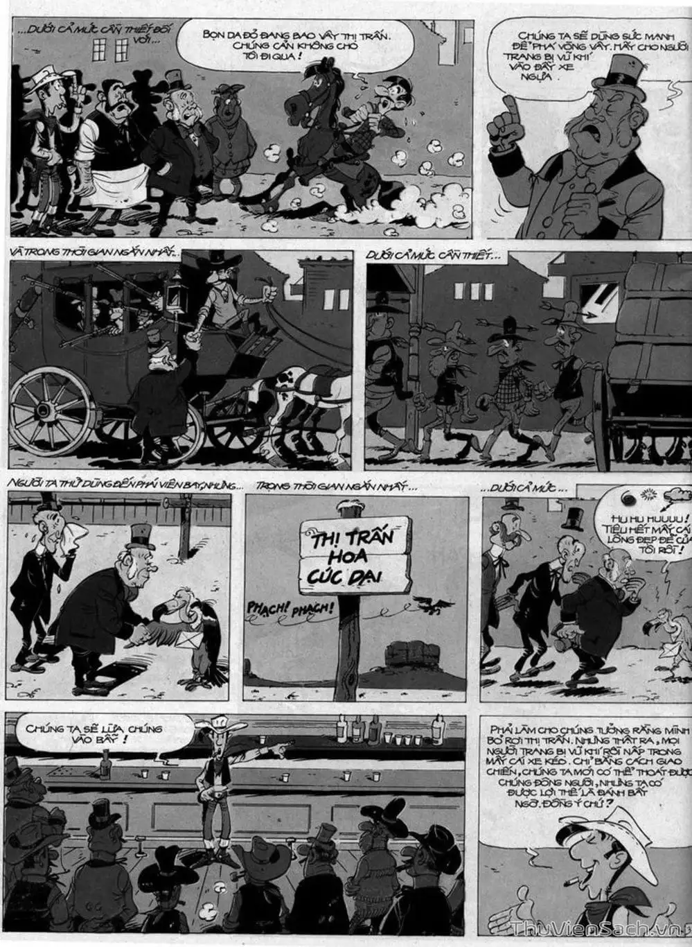 Truyện Tranh Cuộc Phiêu Lưu Kỳ Thú Của Lucky Luke trang 3