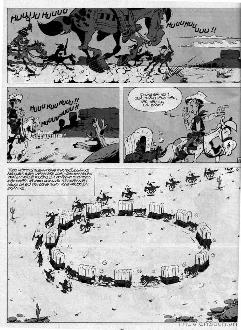 Truyện Tranh Cuộc Phiêu Lưu Kỳ Thú Của Lucky Luke trang 3