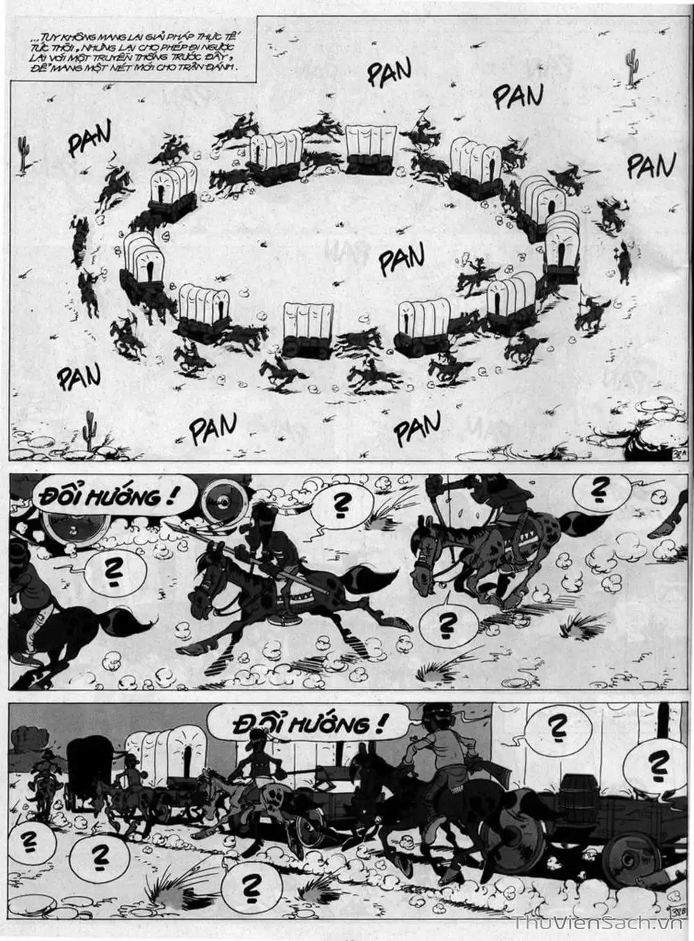 Truyện Tranh Cuộc Phiêu Lưu Kỳ Thú Của Lucky Luke trang 3
