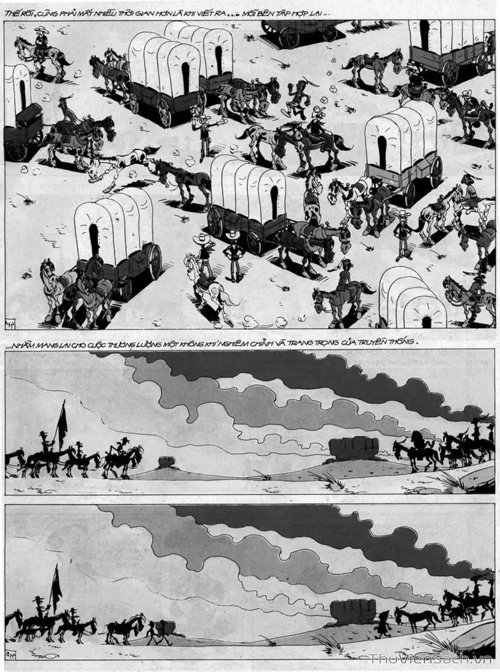 Truyện Tranh Cuộc Phiêu Lưu Kỳ Thú Của Lucky Luke trang 3