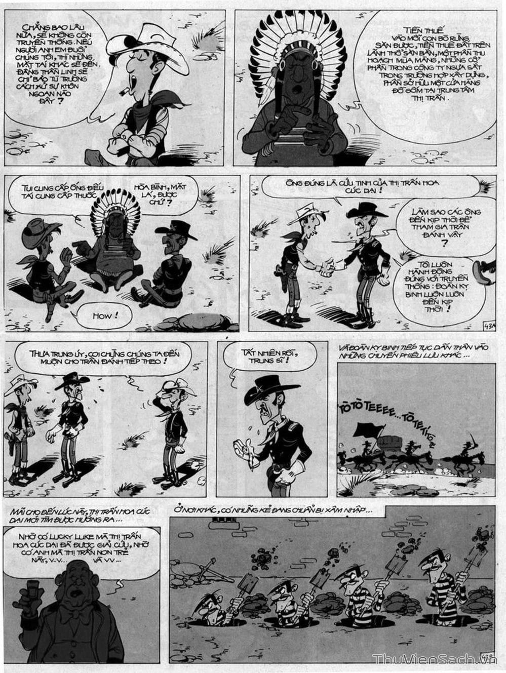 Truyện Tranh Cuộc Phiêu Lưu Kỳ Thú Của Lucky Luke trang 3