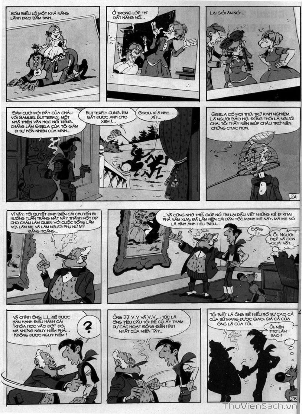 Truyện Tranh Cuộc Phiêu Lưu Kỳ Thú Của Lucky Luke trang 3