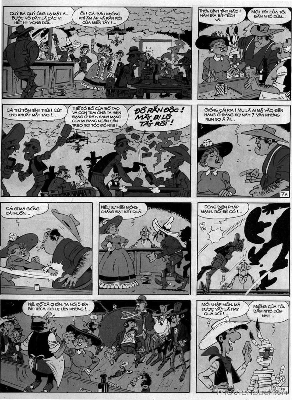 Truyện Tranh Cuộc Phiêu Lưu Kỳ Thú Của Lucky Luke trang 3