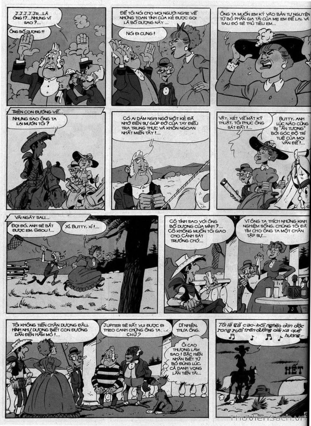 Truyện Tranh Cuộc Phiêu Lưu Kỳ Thú Của Lucky Luke trang 3