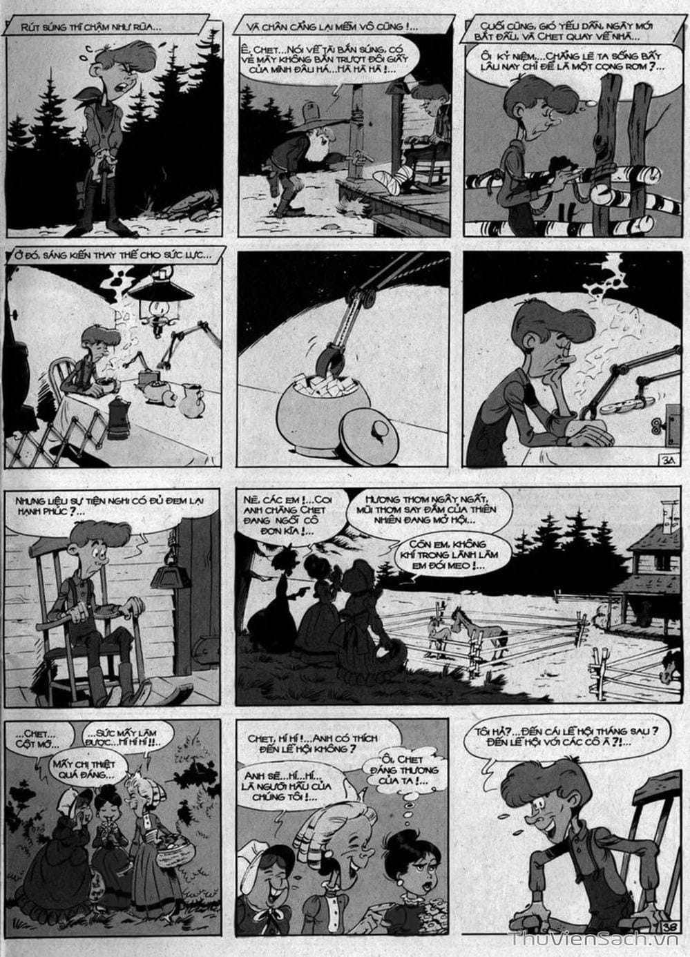 Truyện Tranh Cuộc Phiêu Lưu Kỳ Thú Của Lucky Luke trang 3