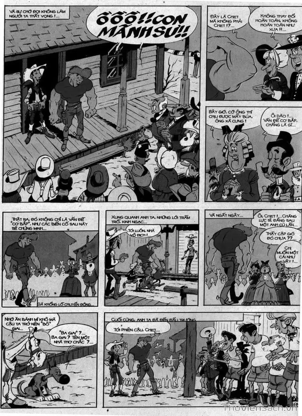Truyện Tranh Cuộc Phiêu Lưu Kỳ Thú Của Lucky Luke trang 3