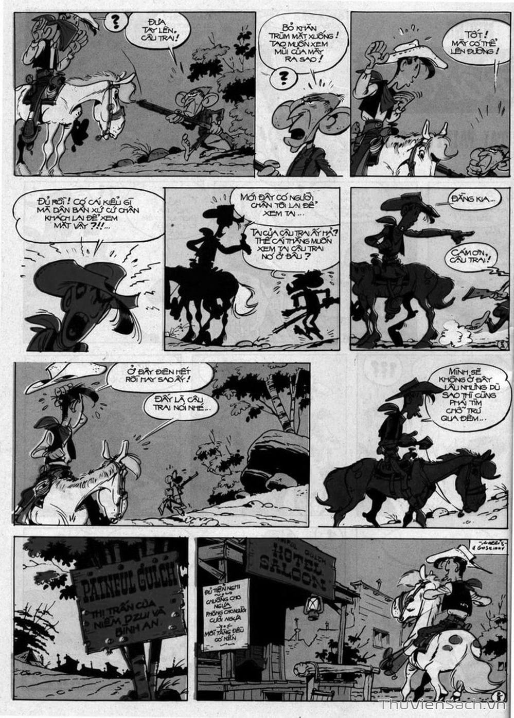 Truyện Tranh Cuộc Phiêu Lưu Kỳ Thú Của Lucky Luke trang 3