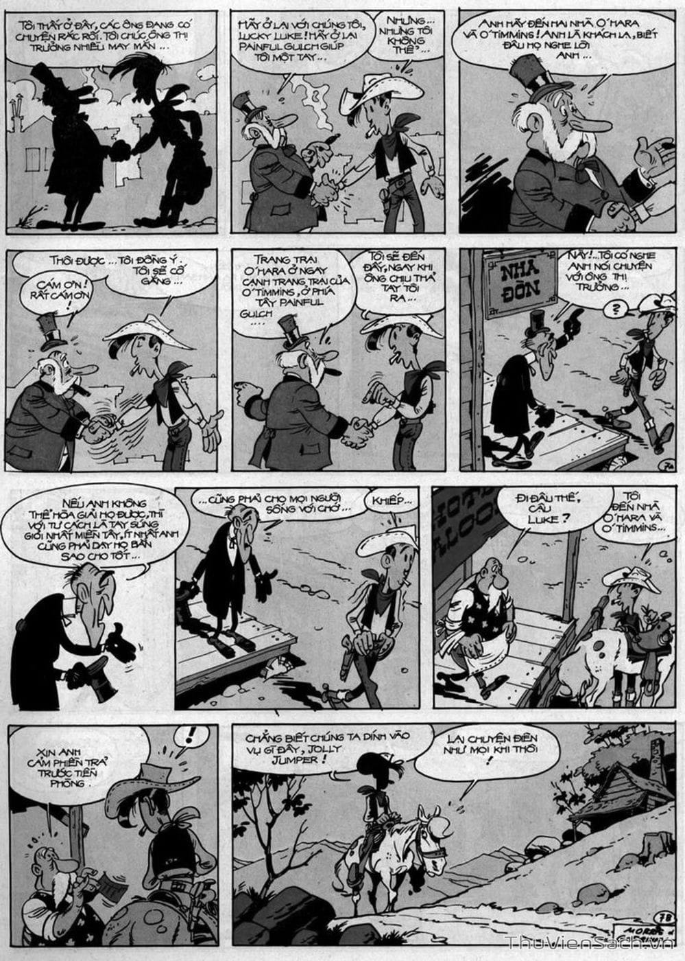 Truyện Tranh Cuộc Phiêu Lưu Kỳ Thú Của Lucky Luke trang 3