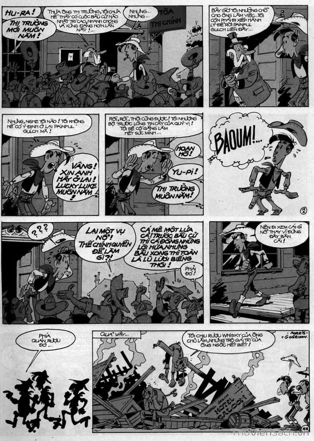 Truyện Tranh Cuộc Phiêu Lưu Kỳ Thú Của Lucky Luke trang 3