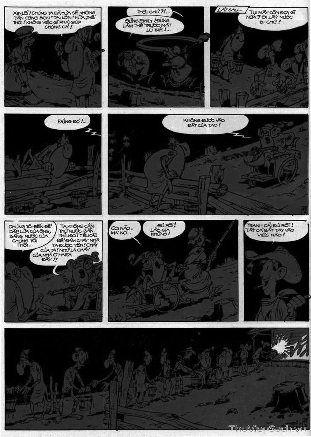 Truyện Tranh Cuộc Phiêu Lưu Kỳ Thú Của Lucky Luke trang 3