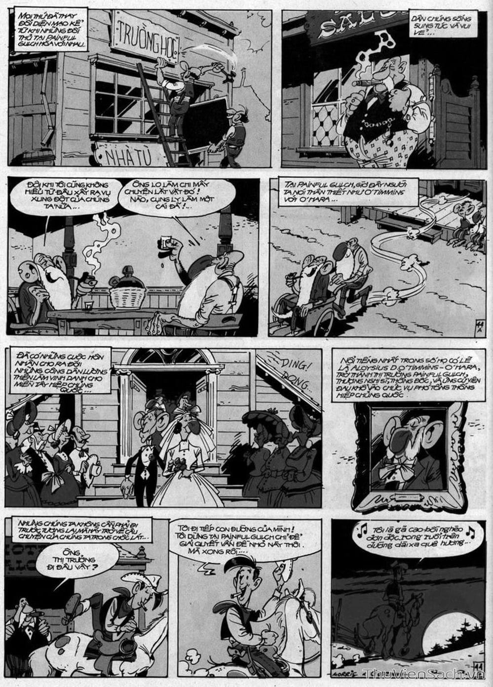 Truyện Tranh Cuộc Phiêu Lưu Kỳ Thú Của Lucky Luke trang 3