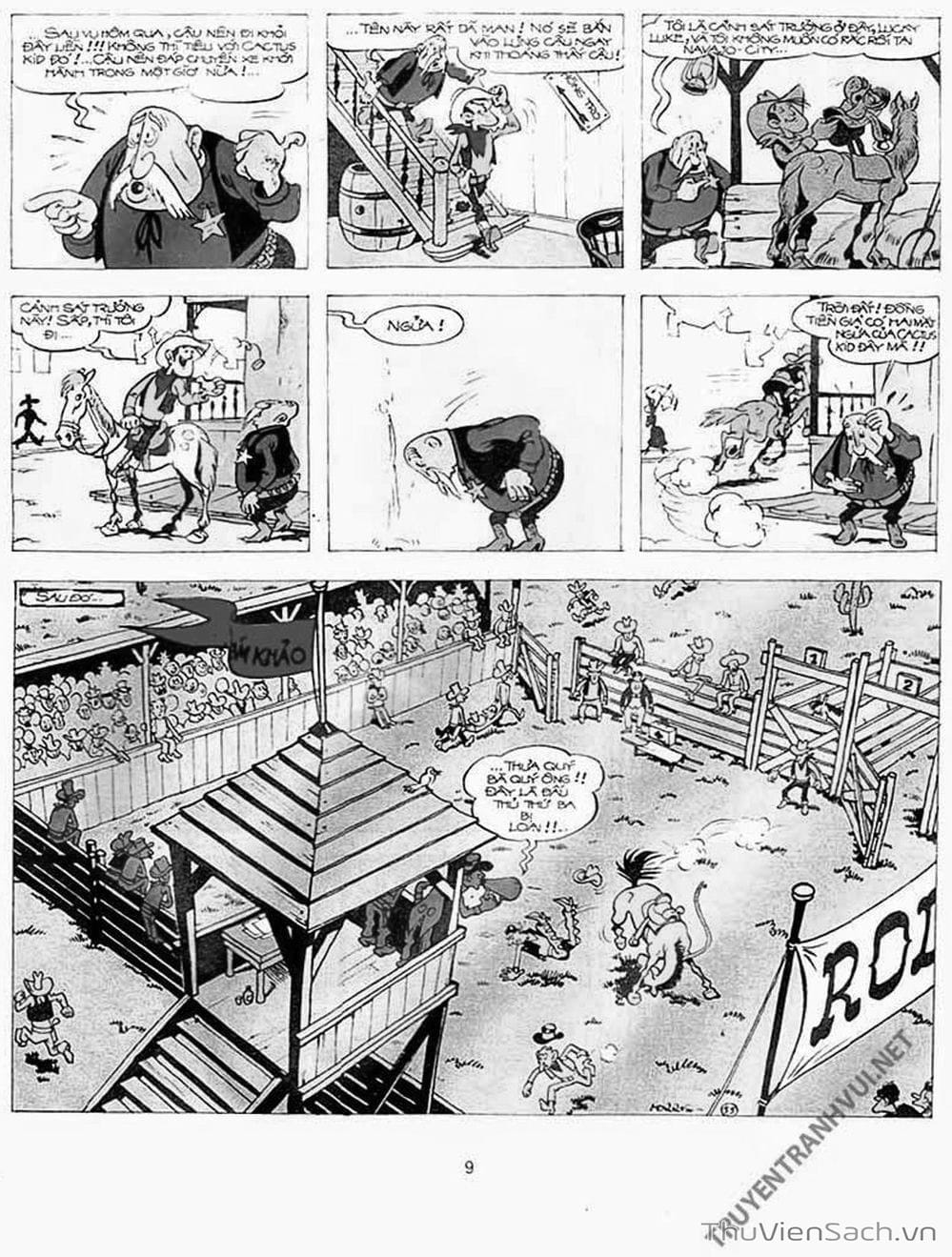 Truyện Tranh Cuộc Phiêu Lưu Kỳ Thú Của Lucky Luke trang 3