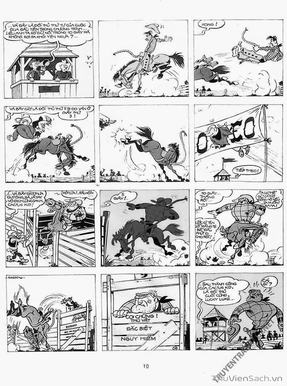 Truyện Tranh Cuộc Phiêu Lưu Kỳ Thú Của Lucky Luke trang 3