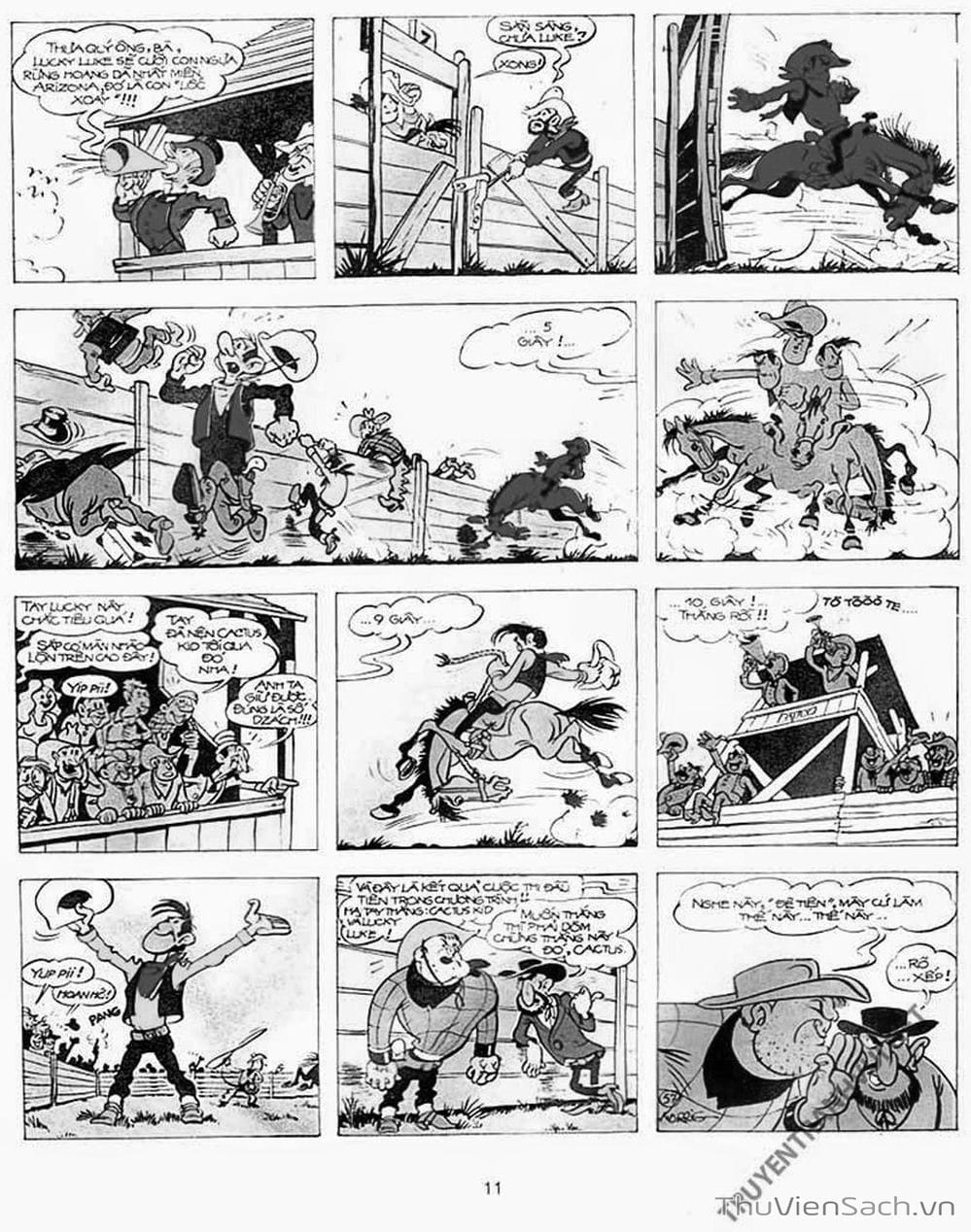 Truyện Tranh Cuộc Phiêu Lưu Kỳ Thú Của Lucky Luke trang 3