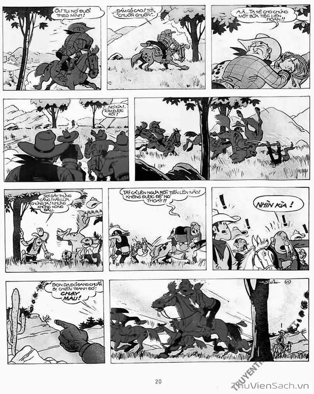 Truyện Tranh Cuộc Phiêu Lưu Kỳ Thú Của Lucky Luke trang 3