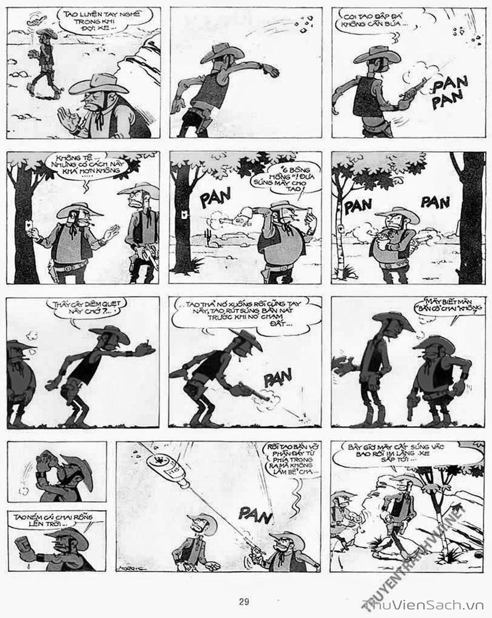 Truyện Tranh Cuộc Phiêu Lưu Kỳ Thú Của Lucky Luke trang 3