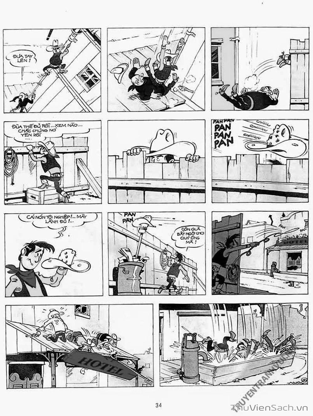 Truyện Tranh Cuộc Phiêu Lưu Kỳ Thú Của Lucky Luke trang 3