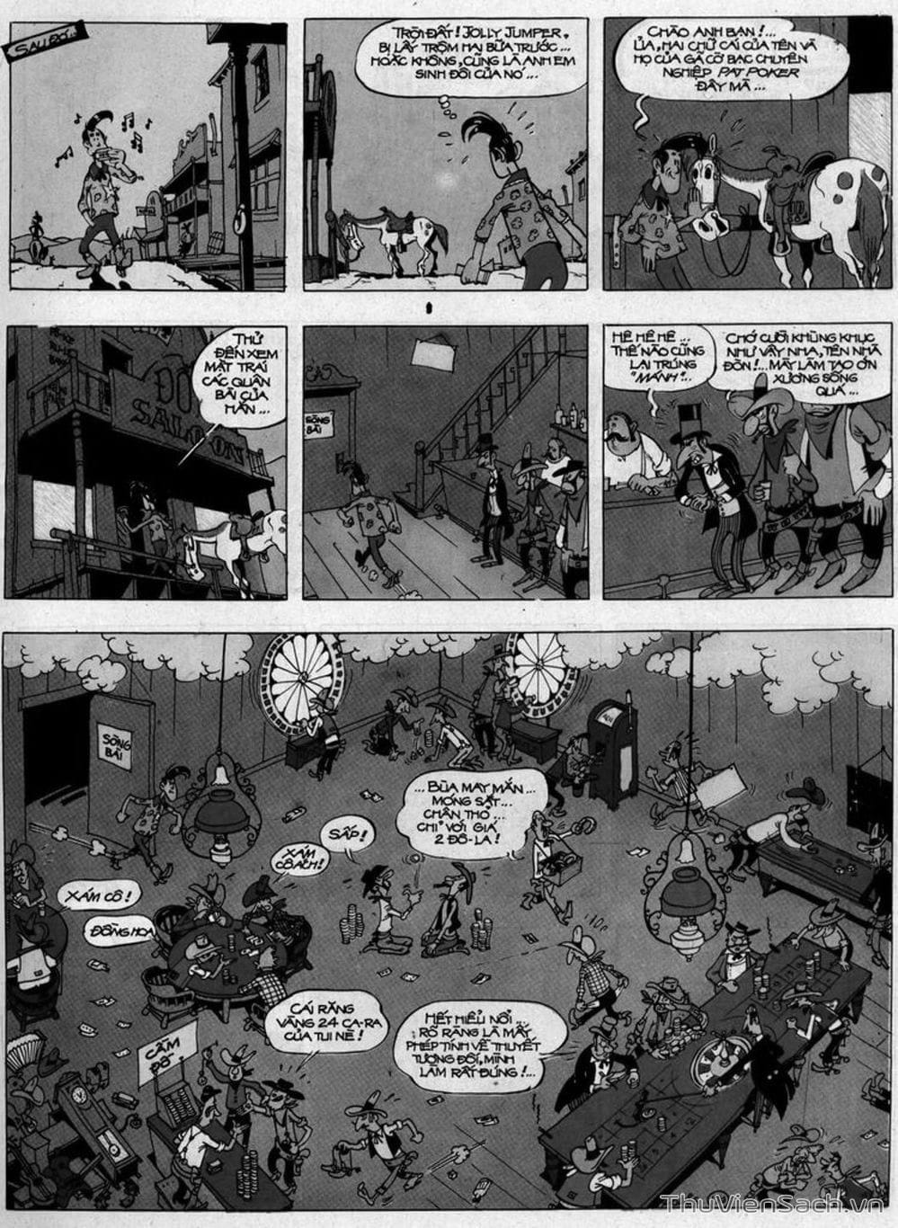 Truyện Tranh Cuộc Phiêu Lưu Kỳ Thú Của Lucky Luke trang 3