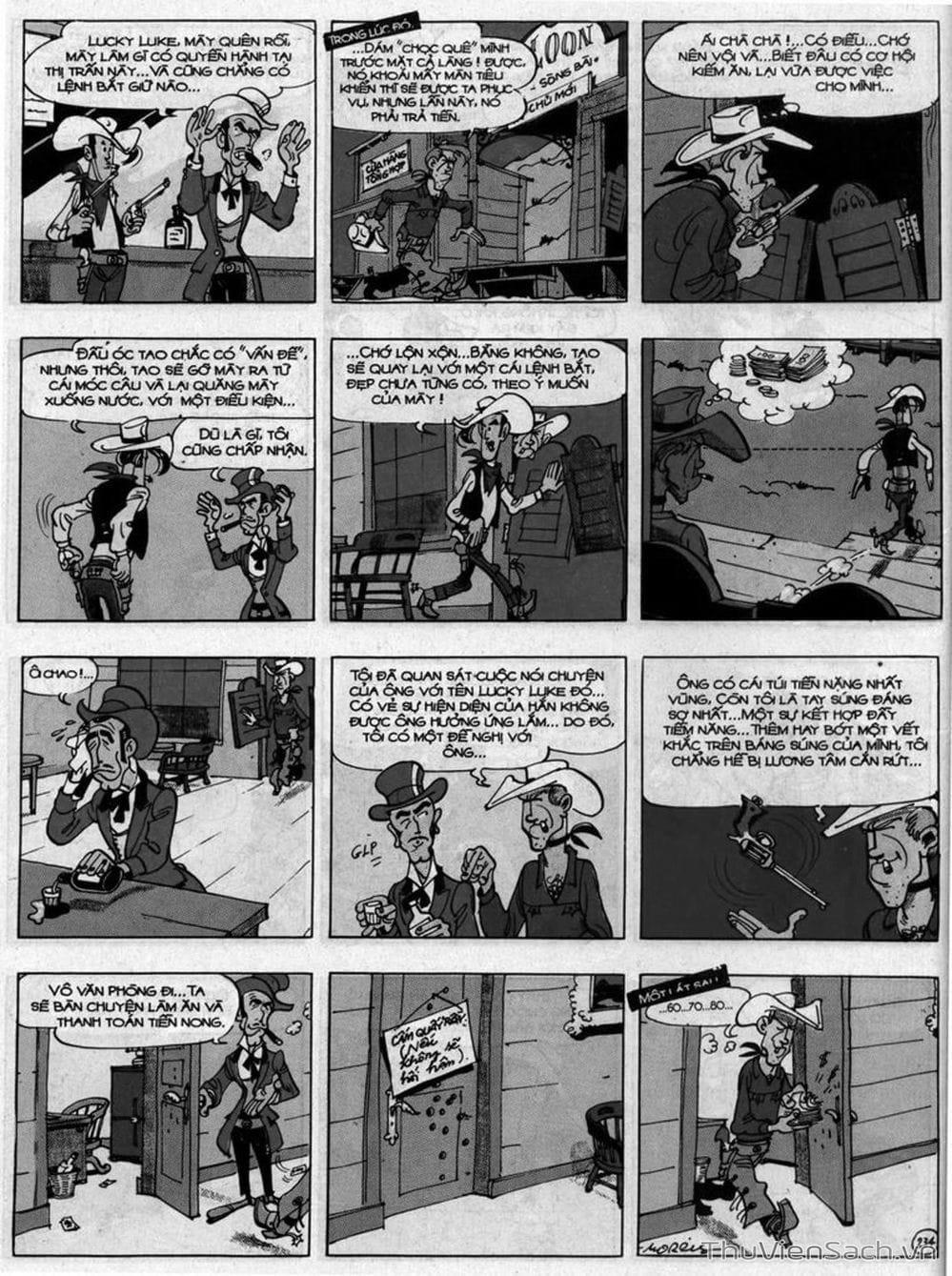 Truyện Tranh Cuộc Phiêu Lưu Kỳ Thú Của Lucky Luke trang 3