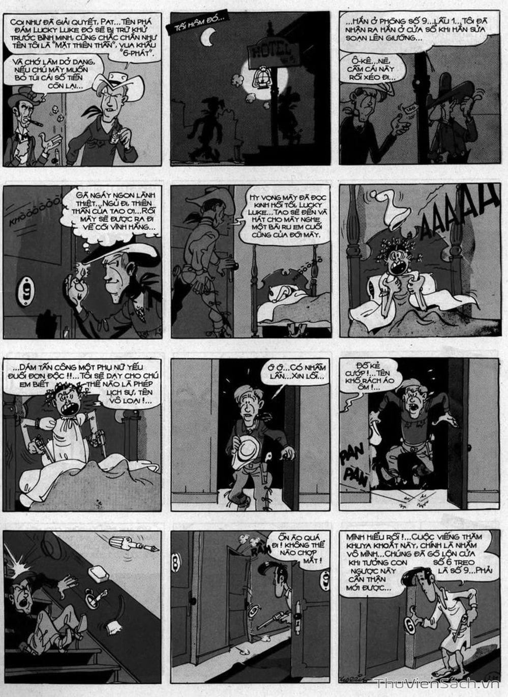 Truyện Tranh Cuộc Phiêu Lưu Kỳ Thú Của Lucky Luke trang 3