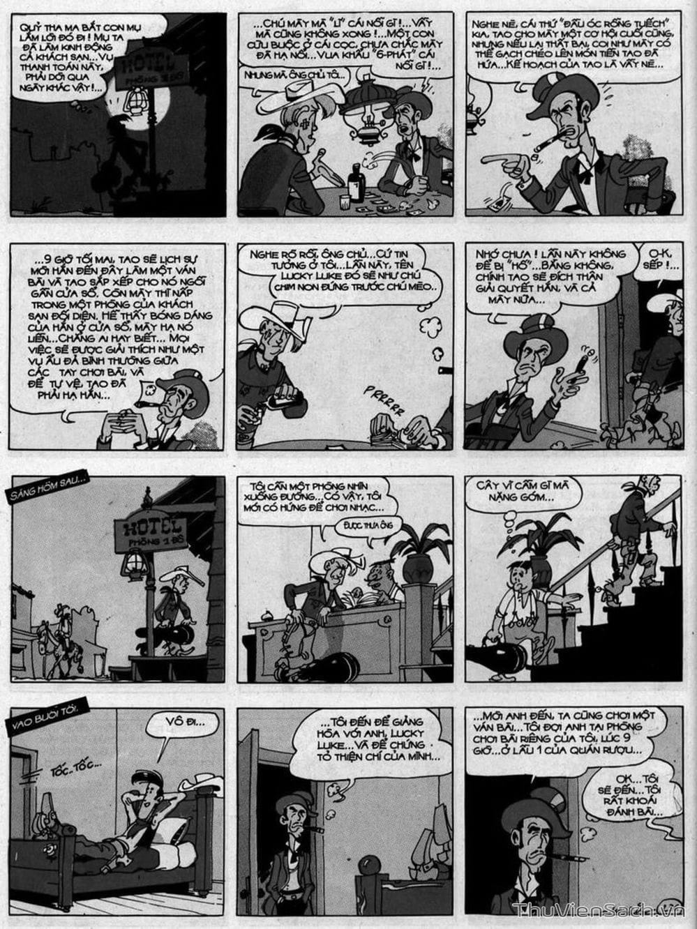 Truyện Tranh Cuộc Phiêu Lưu Kỳ Thú Của Lucky Luke trang 3