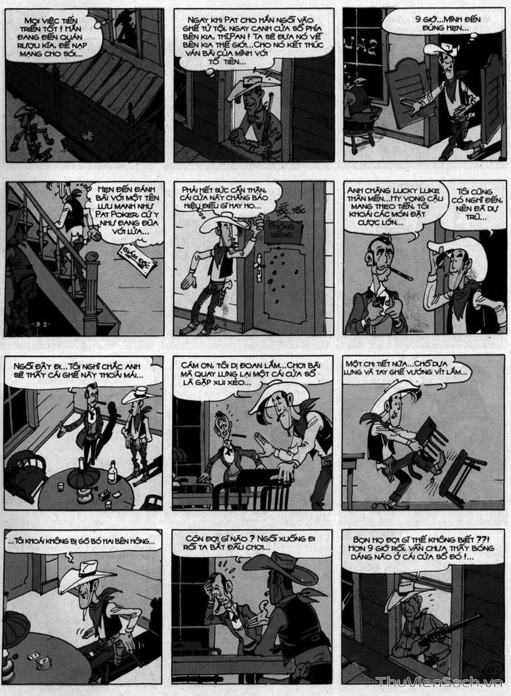 Truyện Tranh Cuộc Phiêu Lưu Kỳ Thú Của Lucky Luke trang 3