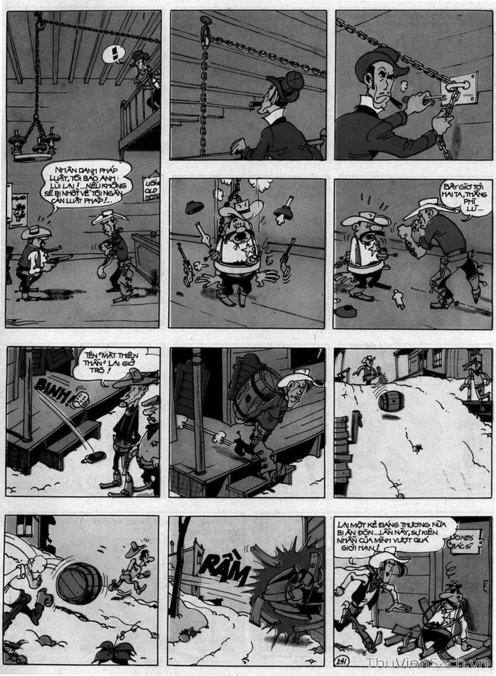 Truyện Tranh Cuộc Phiêu Lưu Kỳ Thú Của Lucky Luke trang 3