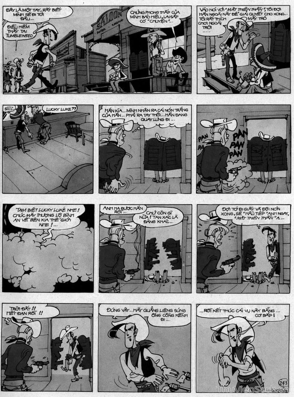 Truyện Tranh Cuộc Phiêu Lưu Kỳ Thú Của Lucky Luke trang 3