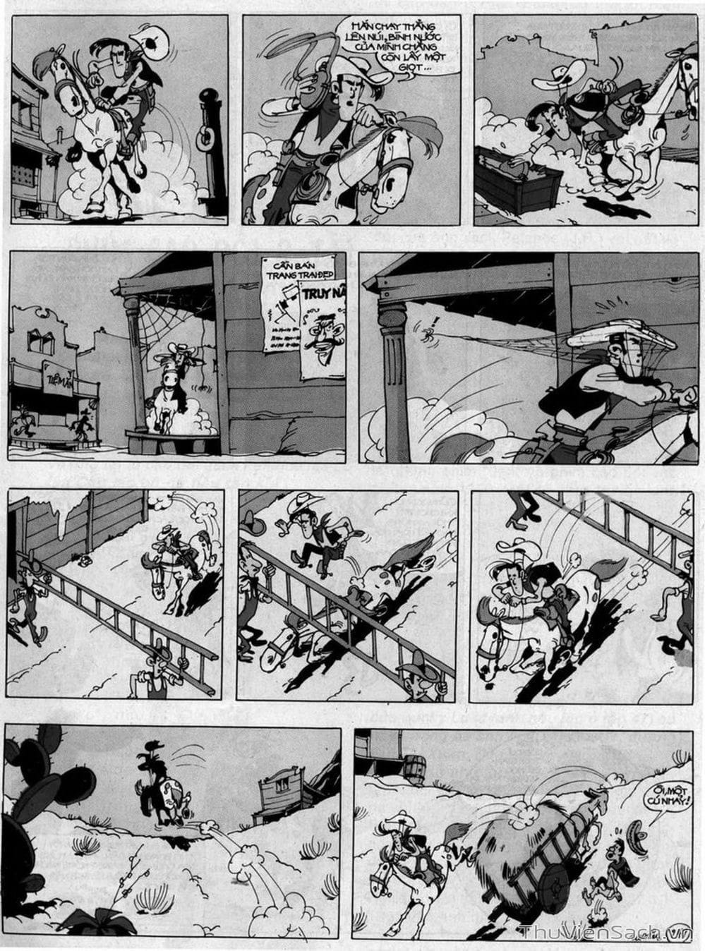 Truyện Tranh Cuộc Phiêu Lưu Kỳ Thú Của Lucky Luke trang 3