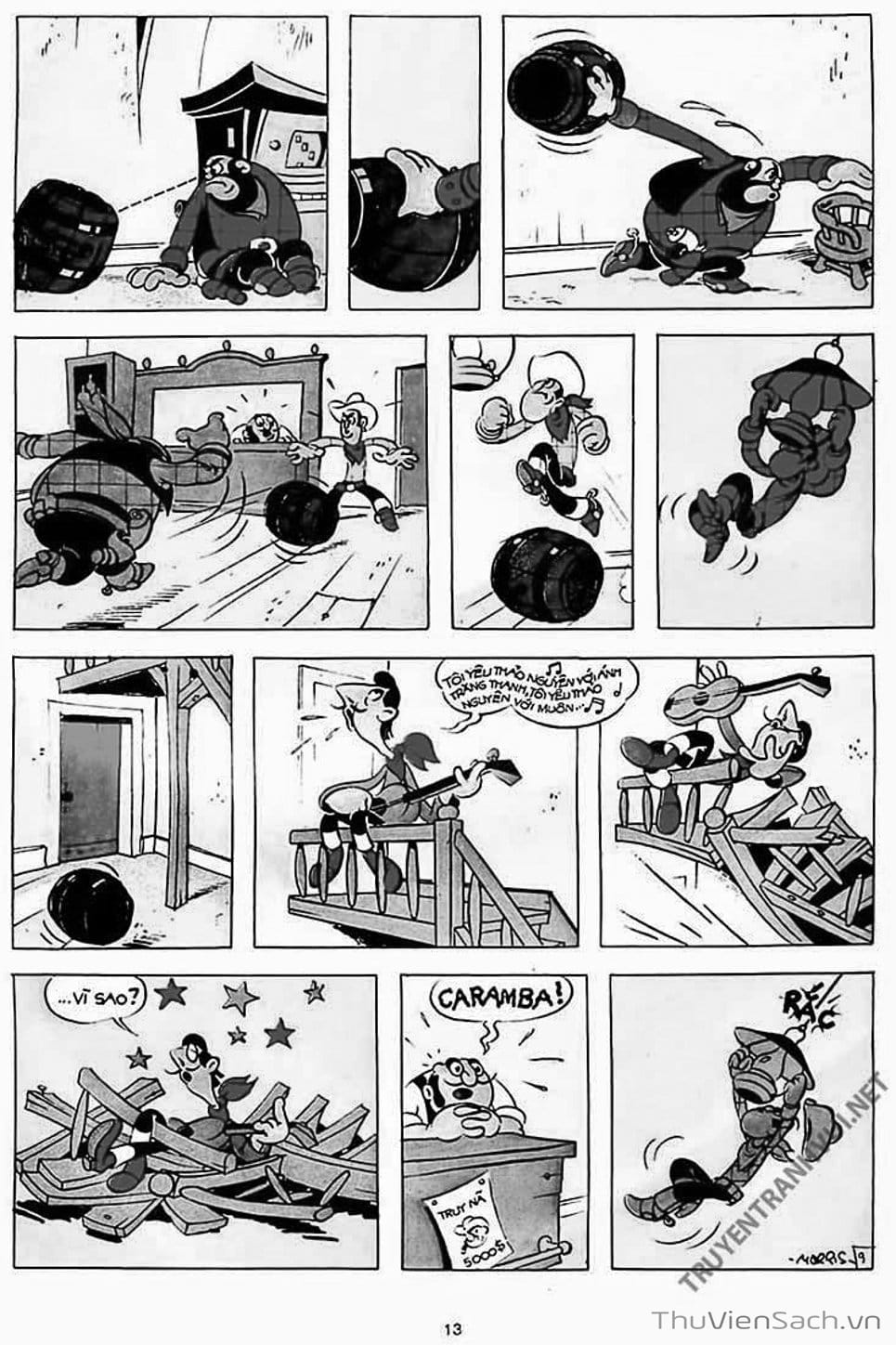 Truyện Tranh Cuộc Phiêu Lưu Kỳ Thú Của Lucky Luke trang 3